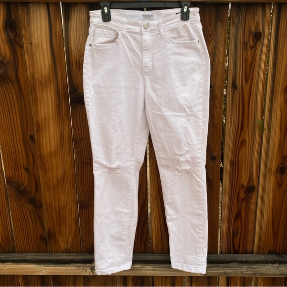 Judy Blue Distressed Jeans - Picture 1 of 4